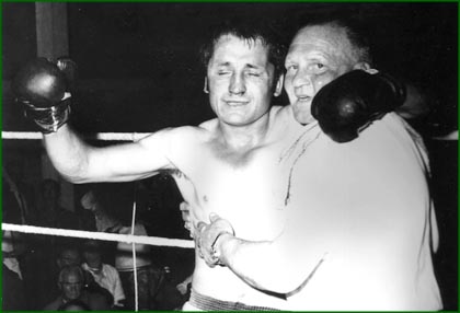 Jean met zijn trainer Albert Persyn